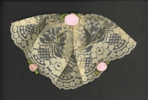 Ivory Lace Headcovering - Image 2